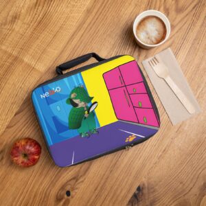 Lonchera "Nekko Detective" – Las Aventuras de Nekko, Lunch Back Nekko