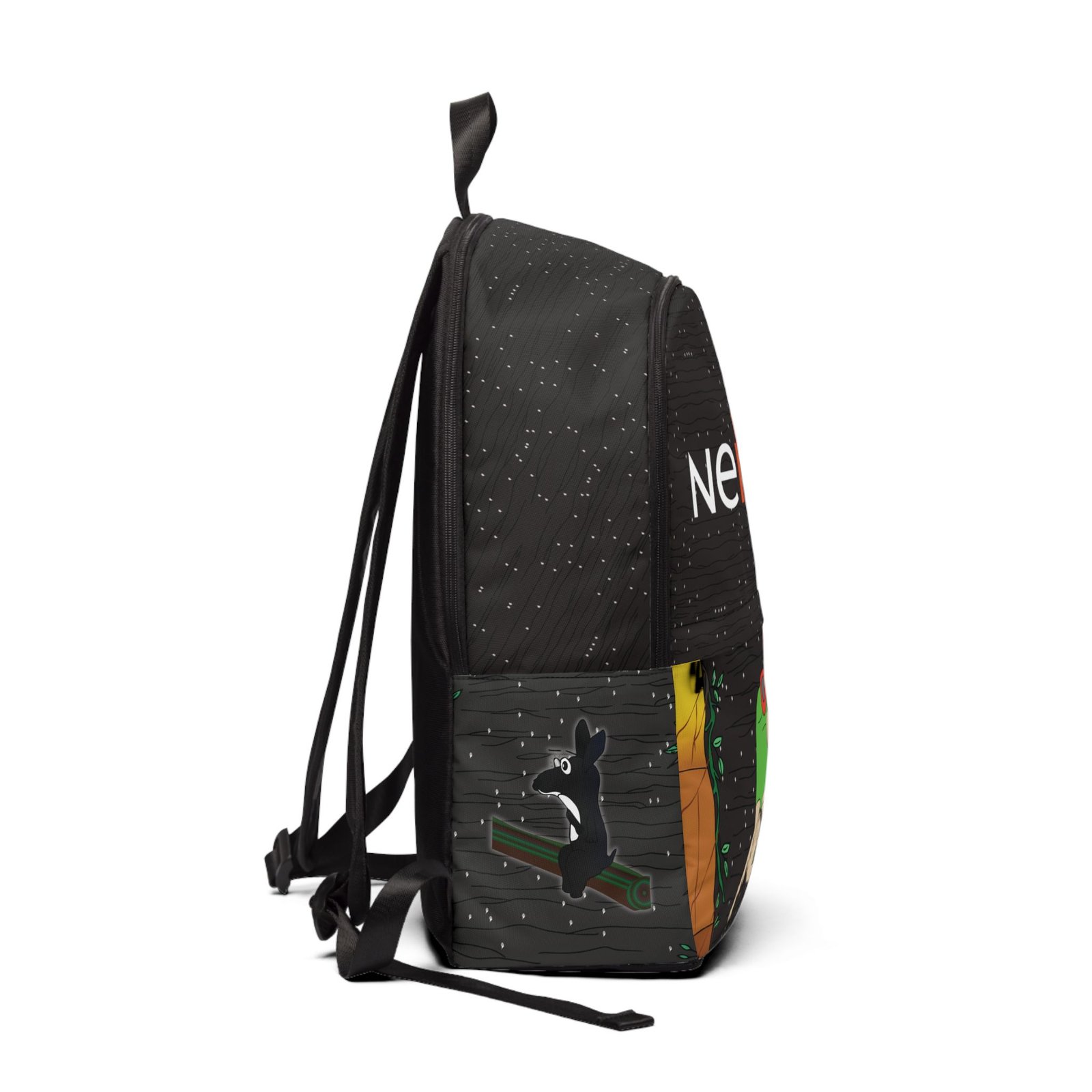 Mochila Unisex de nekko, Mochila con las imágenes del cuento de Nekko y el Árbol de Irisvatia