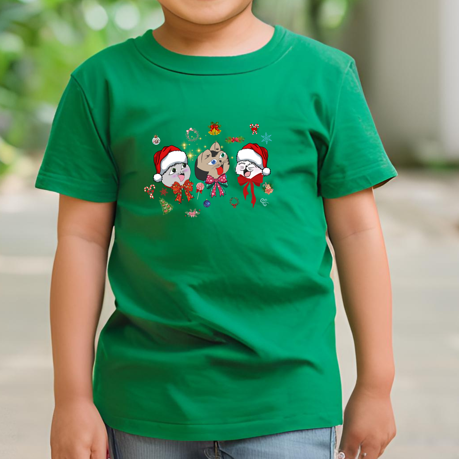 Christmas Toddler Short Sleeve Tee, Joelito, Missy, Nekko’s Christmas, happy, Kids Holiday Shirt, Festive Child Top, Xmas Baby Tee, Santa