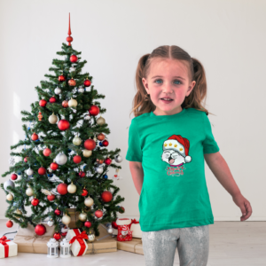 Toddler Short Sleeve Tee - Missy Christmas, happy, festive, holiday shirt, kids gift
