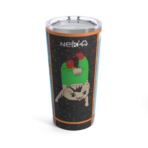 Tumbler 20oz, Back to School With Nekko
