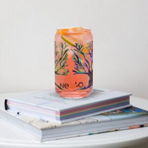 Vaso con forma de lata NEKKO, El árbol de irisvatia