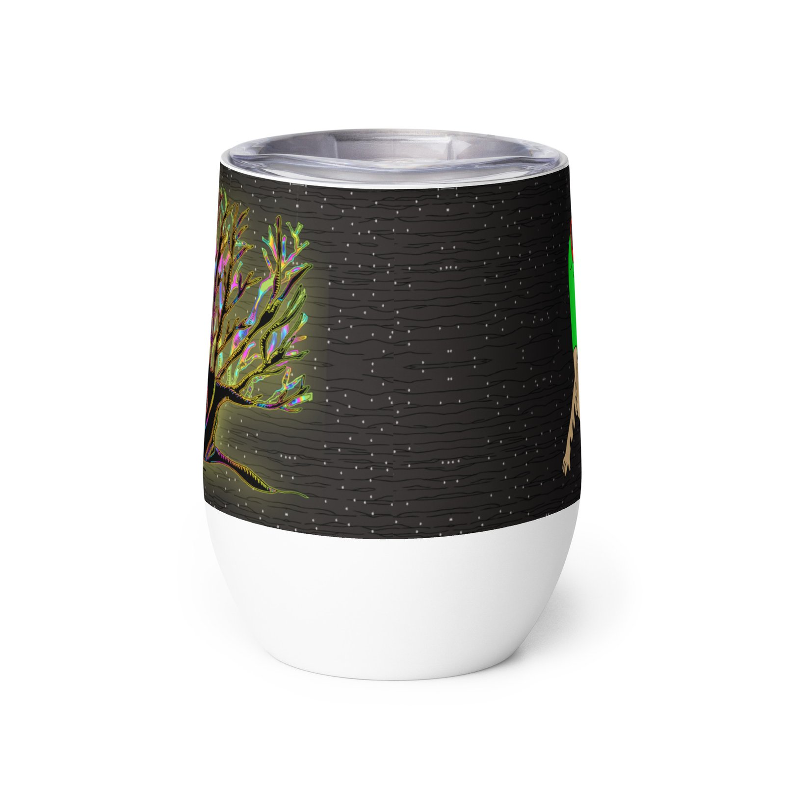 Vaso NEKKO de acero inoxidable, vaso de El Árbol de irisvatia